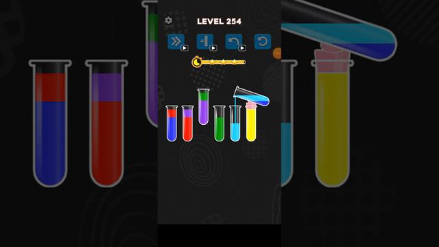 How to complete 253 to 255 Level water color sorting game Latest tricks 2023 смотреть онлайн
