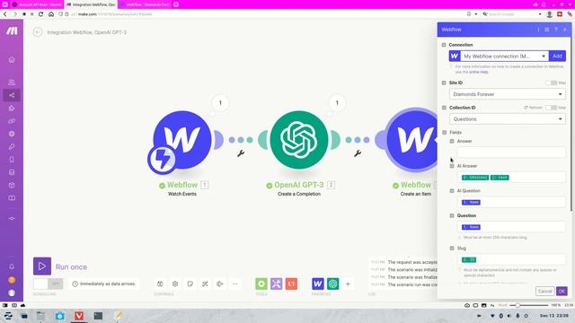 Easily Connect ChatGPT (OpenAI) with Webflow | Webflow Tutorial смотреть онлайн