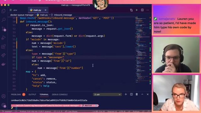 Send SMS and Facebook messages using the Vonage Messages API | Lauren Learns Things смотреть онлайн