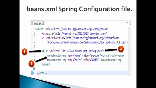 How to create beans by invoking a Constructor (Constructor - Injection) in Spring ?. смотреть онлайн