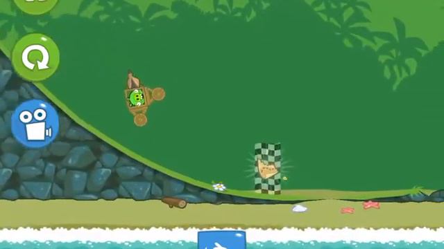 Bad Piggies level 2! смотреть онлайн