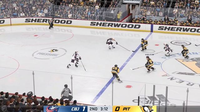Columbus Blue Jackets vs Pittsburgh Penguins 3/5/2024 NHL 24 Gameplay смотреть онлайн
