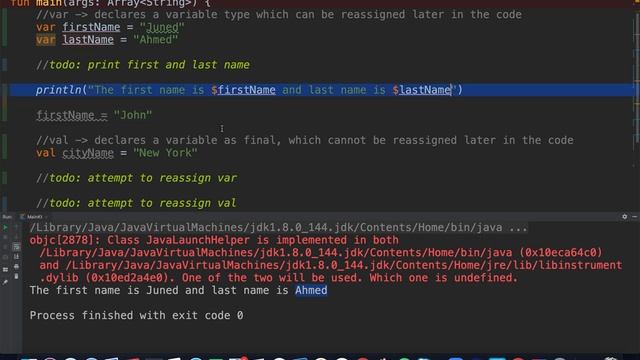 Kotlin 101 : Introduction to var and val смотреть онлайн