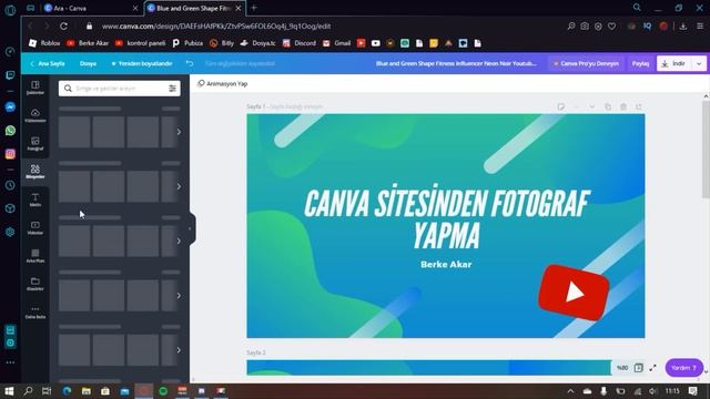 ? CANVA SİTESİNDEN 2 DK'DA THUMBNAİL YAPMA - KOLAY THUMBNAİL NASIL YAPILIR ? #1 ? 2020 смотреть онлайн