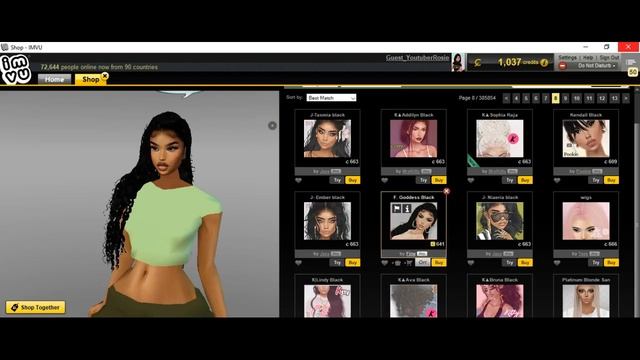 ITS A LOOK | IMVU смотреть онлайн