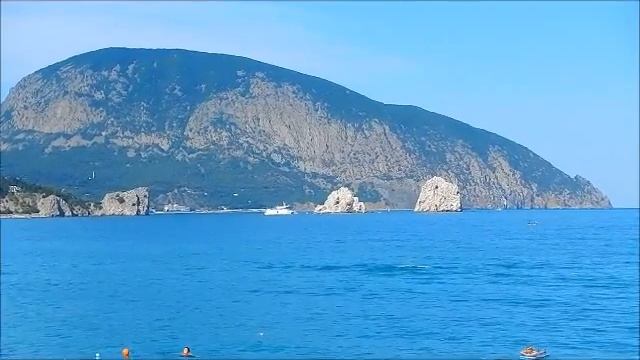 Gurzuf beaches (Crimea) - Пляжи Гурзуфа (Крым) смотреть онлайн