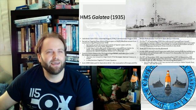 HMS Galatea (1935) an introduction to the Arethusa Class part 2/4 смотреть онлайн