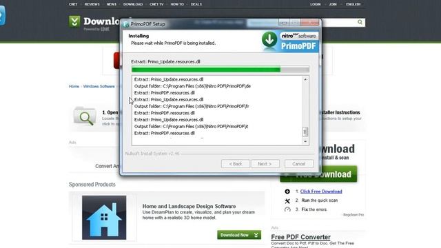 Installing FREE PrimoPDF writer смотреть онлайн