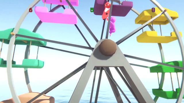 СБРОСИЛ ЕГО С НЕБОСКРЕБА!!! УГАР В GANG BEASTS!