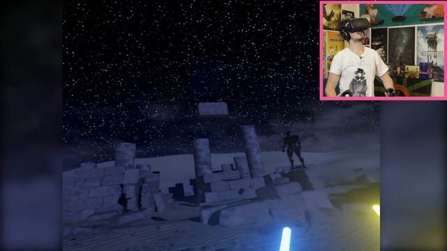 REAL VR LIGHTSABER FIGHTING!! | Lightblade VR | HTC Vive Gameplay смотреть онлайн