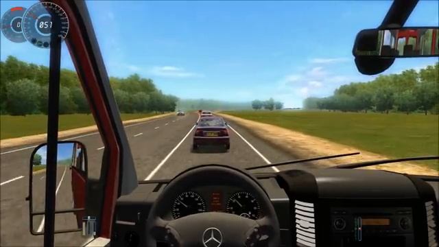 City Car Driving Mercedes-Benz Sprinter 324 [1080p] смотреть онлайн