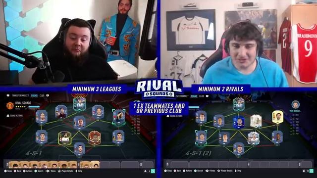 FUTURE STARS ISAK RIVAL SQUADS! #FIFA21