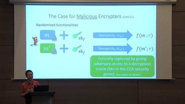 Functional Encryption: Deterministic to Randomized Functions from Simple Assumptions смотреть онлайн