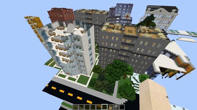 NEW PORT CITY карта в майнкрафт будем её изучать смотреть онлайн