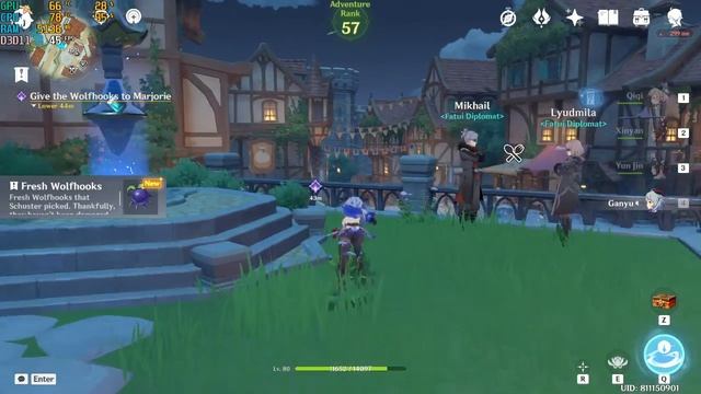 Genshin Impact 2.5 on AMD Phenom II X4 955 + R9 270 Test FPS. Tales of Winter sending Viktor home. смотреть онлайн