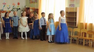 Прощальная песня на выпускном в садике.