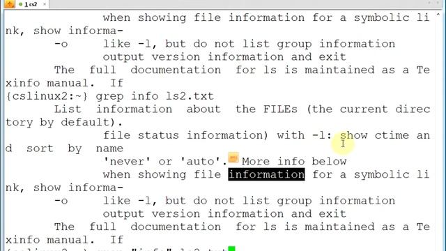 Linux commands and pipes смотреть онлайн