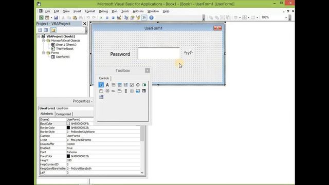 UserForm Animation (Part-4) How to Show and Hide Password Using VBA смотреть онлайн