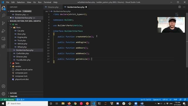 Object Oriented Design Patterns: Builder Pattern in PHP смотреть онлайн