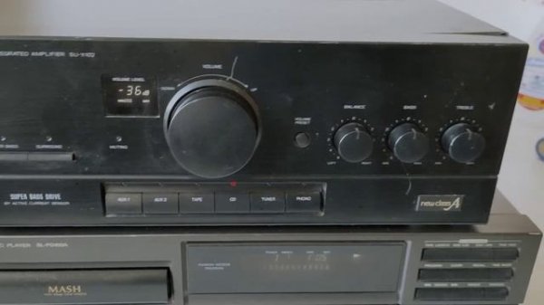 Technics SU-X102 integrated amplifier amplificatore integrato HiFi Vintage test ok