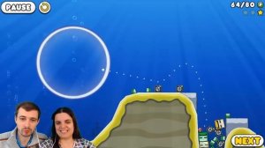 БолтушкА и ПРоХоДиМеЦ в Подводном МИРЕ КРУТЫХ КВАДРАТОВ! #509 ИГРА - Blosics для андроид