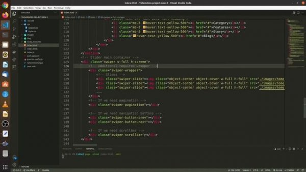 How to use Swiper js slider in tailwind CSS Project || 2021