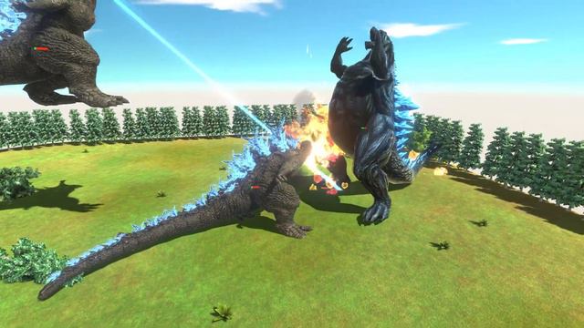 How many Minus One Godzilla to Defeat Godzilla Earth ? - Animal Revolt Battle Simulator смотреть онлайн