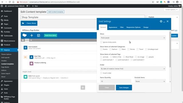 How to customize Shop page - Impreza Wordpress Theme (old version) смотреть онлайн