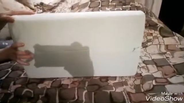 Распаковка ортопедической подушки