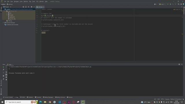 Random Module in Python | proCode смотреть онлайн