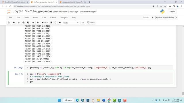 GeoPandas tutorial for beginners смотреть онлайн