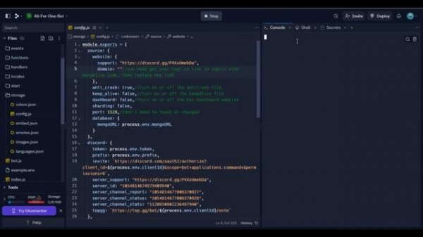 How to make Discord Ticket Bot in replit | No Coding Require #discord #axocoder