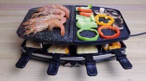 Раклетница-гриль Kitfort KT-1649 - ОБЗОР + тест (6+)