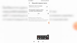 Как изменить масштаб текста в Яндекс браузере с телефона?