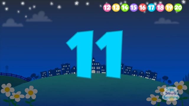 Count Down From 20 to 1 | Super Simple Songs смотреть онлайн