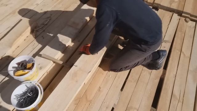 Вальмовая крыша. Разметка. Стропильная система. смотреть онлайн