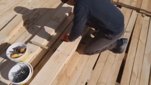 Вальмовая крыша. Разметка. Стропильная система.