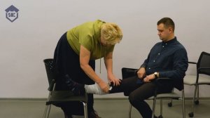 Наложение повязки в области голени.mp4