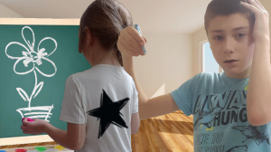 НАРИСУЙ НА СПИНЕ Челлендж !