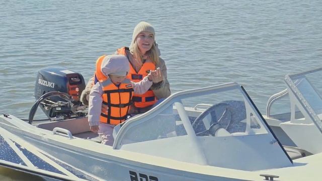 Обзор новой алюминиевой лодки BRO S-classic 4.2 метра смотреть онлайн