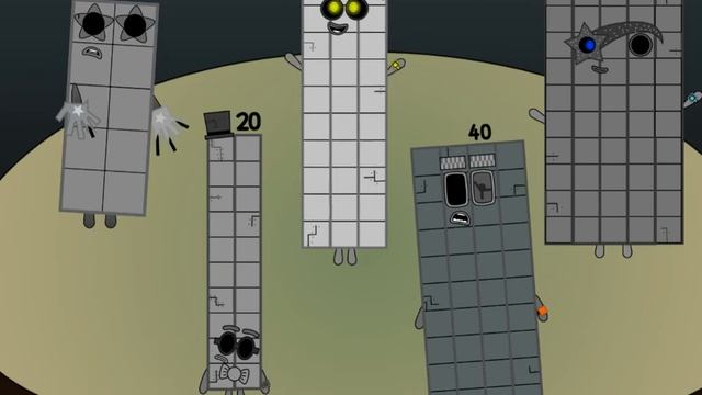 Numberblocks Band Robots But Tens