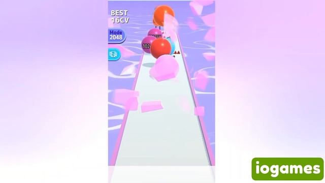 Ball Run 2048 — INFINITY ∞ 32 CW ∞ BALL смотреть онлайн