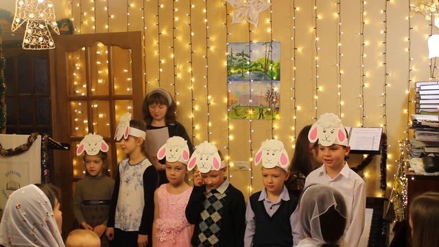 Детская рождественская декламация и пение - 25 Декабря 2017 г. смотреть онлайн