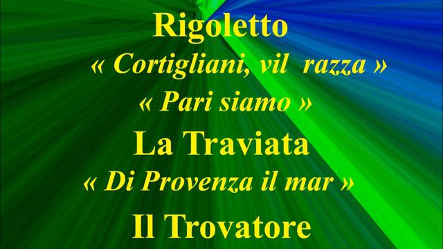 Nicolae Herlea Rigoletto Cortigliani Pari siamo La Traviata Di Provenza Il Trovatore смотреть онлайн