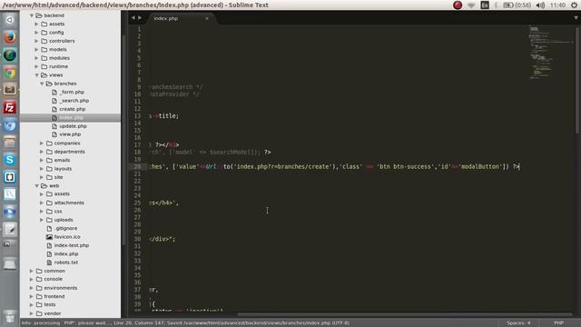 Yii2 Lesson - 23 Pop up Window for forms смотреть онлайн