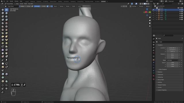Sculpting Dynamic Male Anatomy | Blender 3D смотреть онлайн