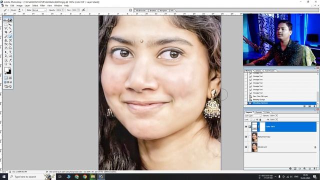 Advance Skin Retouching Technique in Photoshop 7.0 - Photoshop Skin Retouching Tutorial смотреть онлайн