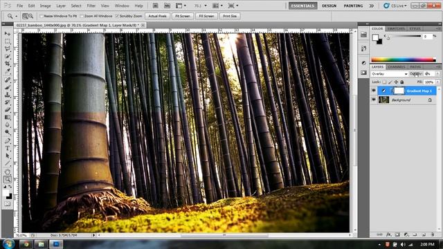 Easy color correction in Photoshop cs5 смотреть онлайн
