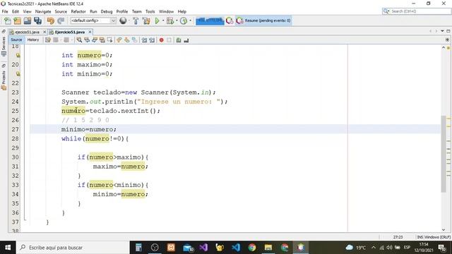 Java como mostrar valores máximos y mínimos Ejercicio 51 смотреть онлайн