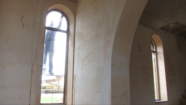 В самом центре хутора Красный Курган строится большой храм смотреть онлайн